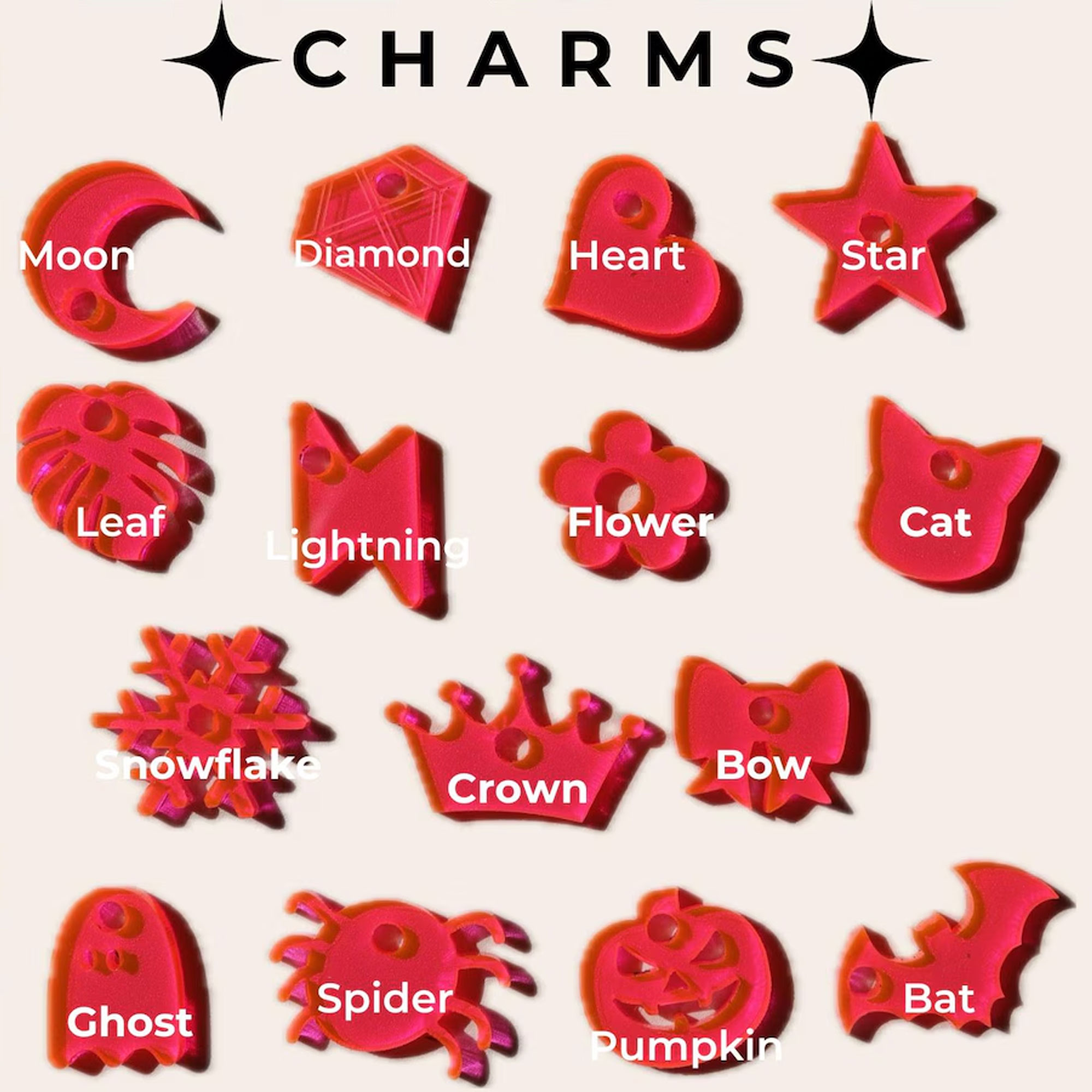 Personalized Glitter Pet Tag with Name, Custom Colorful Retro Groovy Acrylic Dog Cat ID, Pet Name Charm with Split Ring, Gift for Pet Owners/Lovers