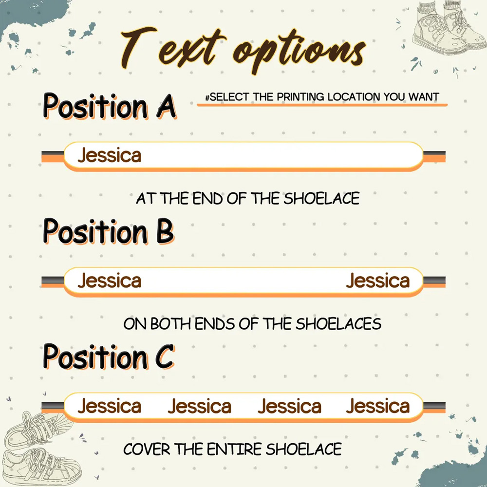 Personalized Photo/Name/Text Shoelaces, Colorful Handmade Shoe Laces for Canvas Shoe, Marathon Decor, Birthday Gift for Family/Sports Lovers/Runners