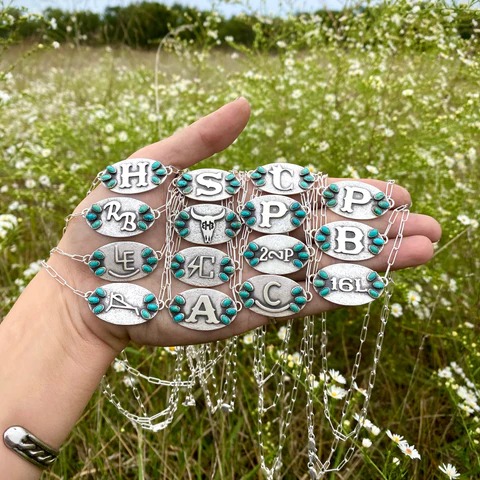 🌵Free Personalization🌵 Turquoise Necklace