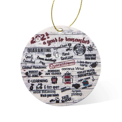 Christmas Ornament Tag for 2021