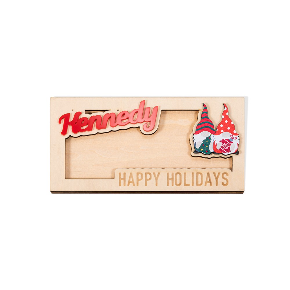 Personalized Christmas Money Holder, Family Christmas Gift, Stocking  Stuffer, Unique Christmas Money Card 