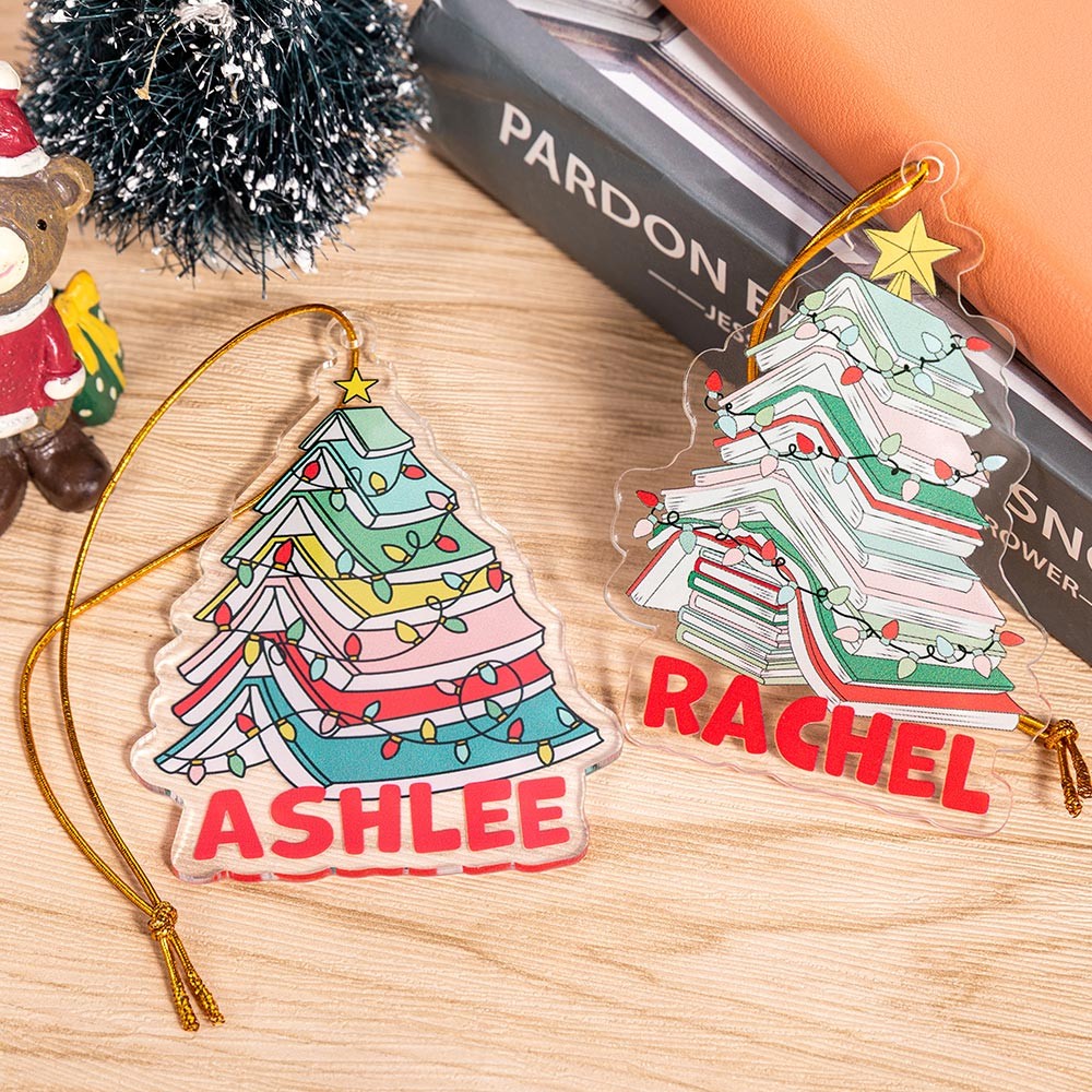 Christmas Book Tree Ornament