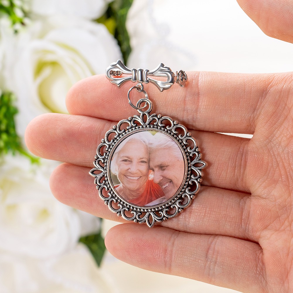 photo lapel pin