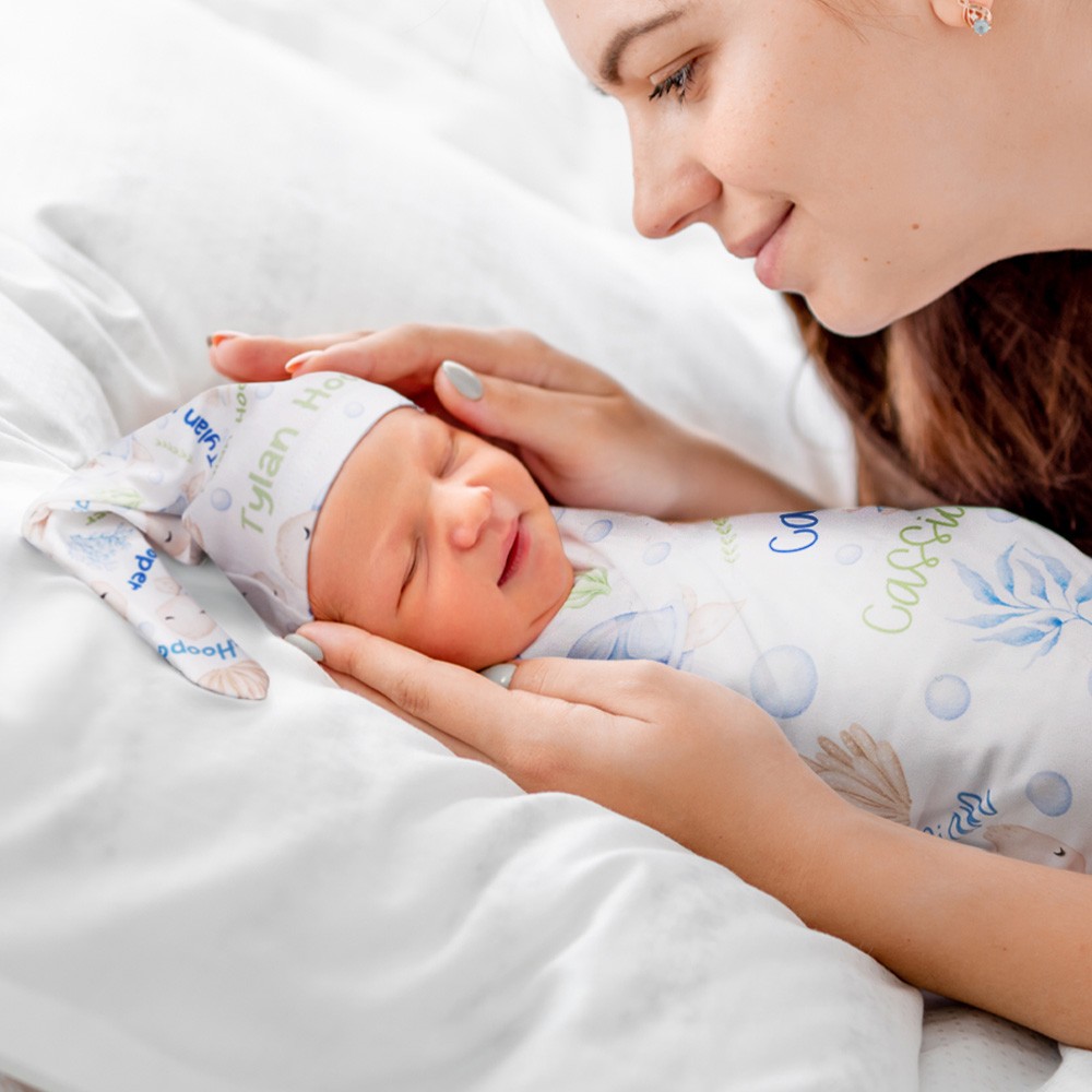 personalized swaddle