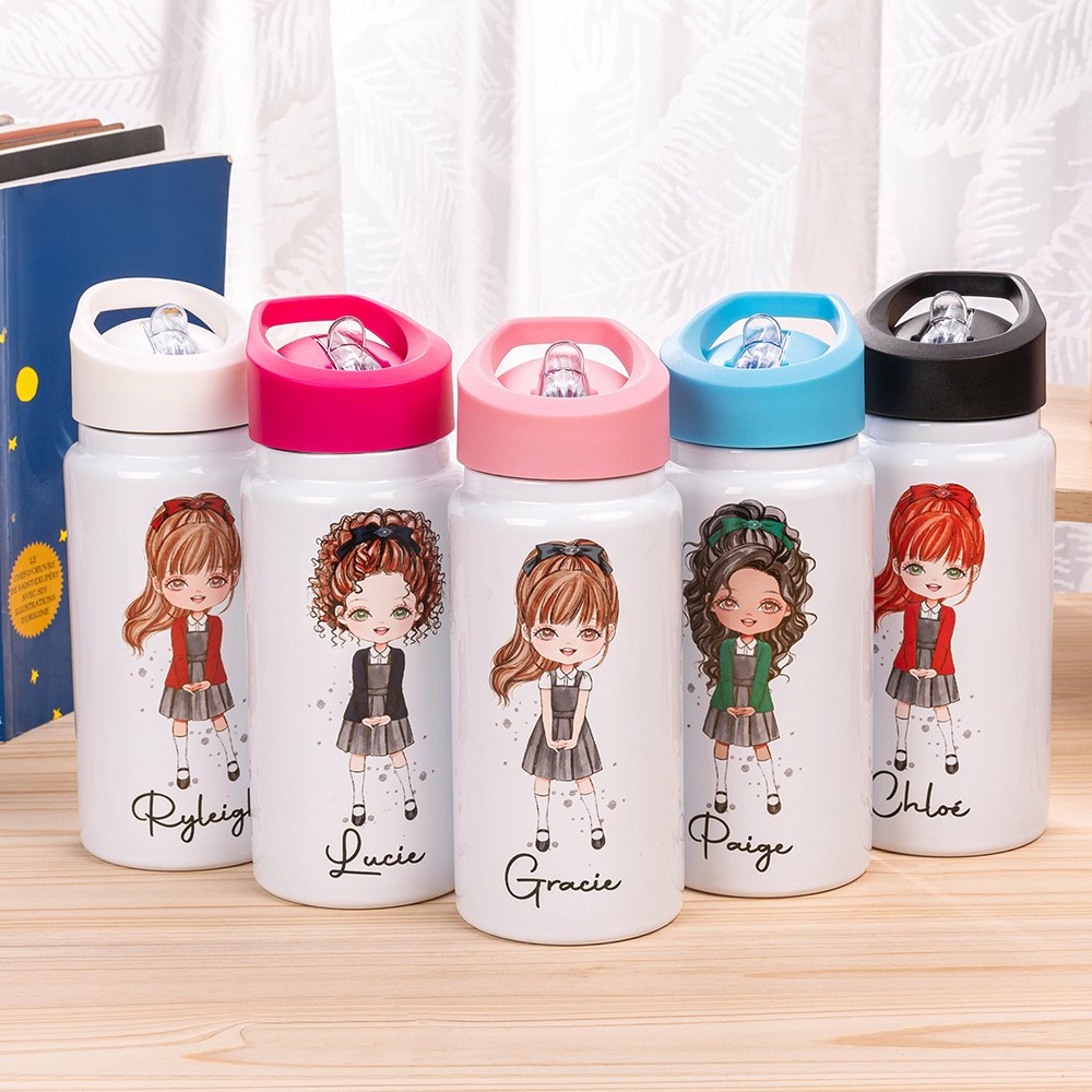 girl water bottle
