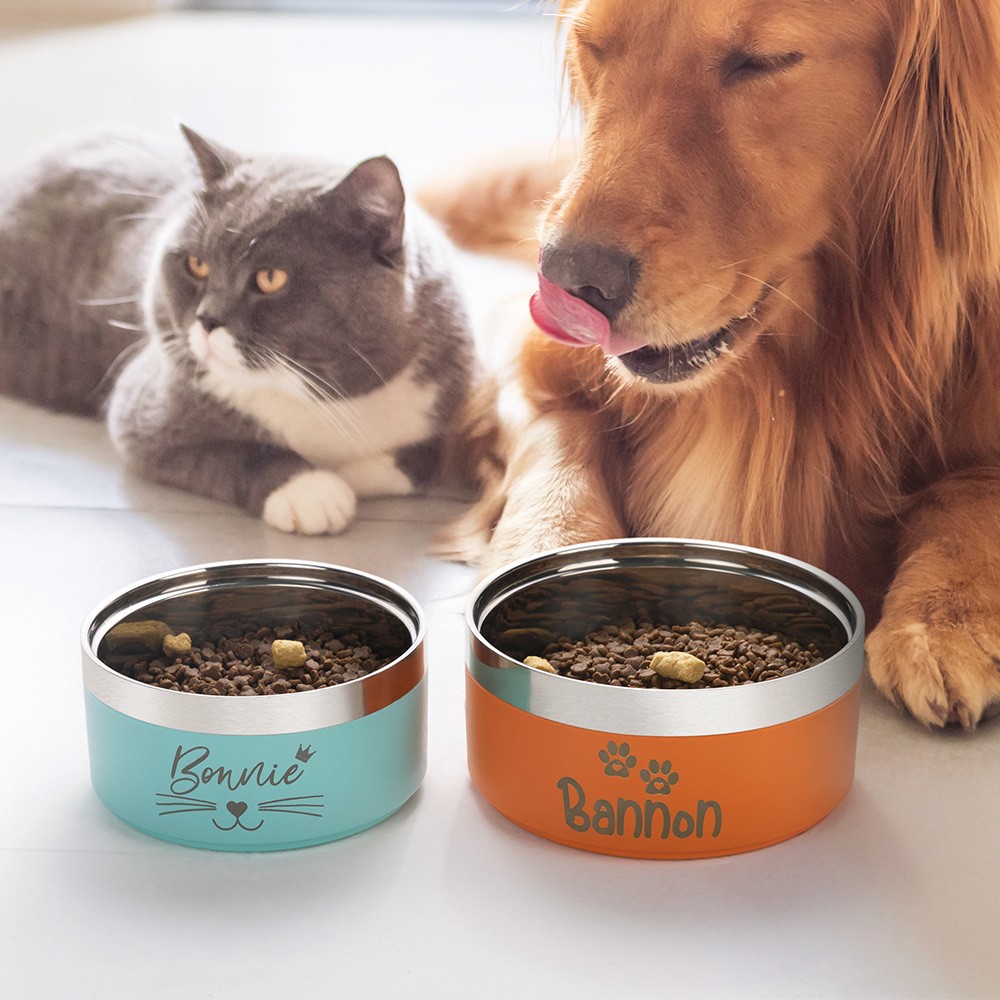 Personalized Pet Food Bowl