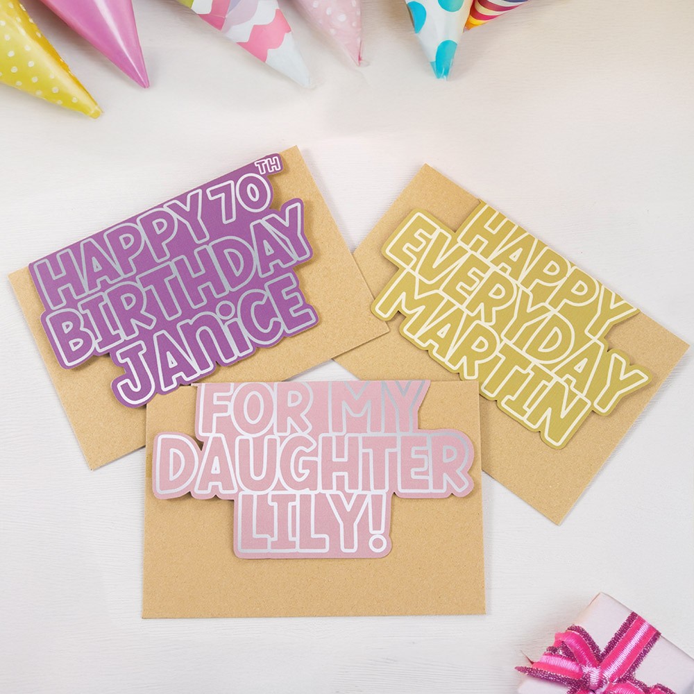 womens birthday card