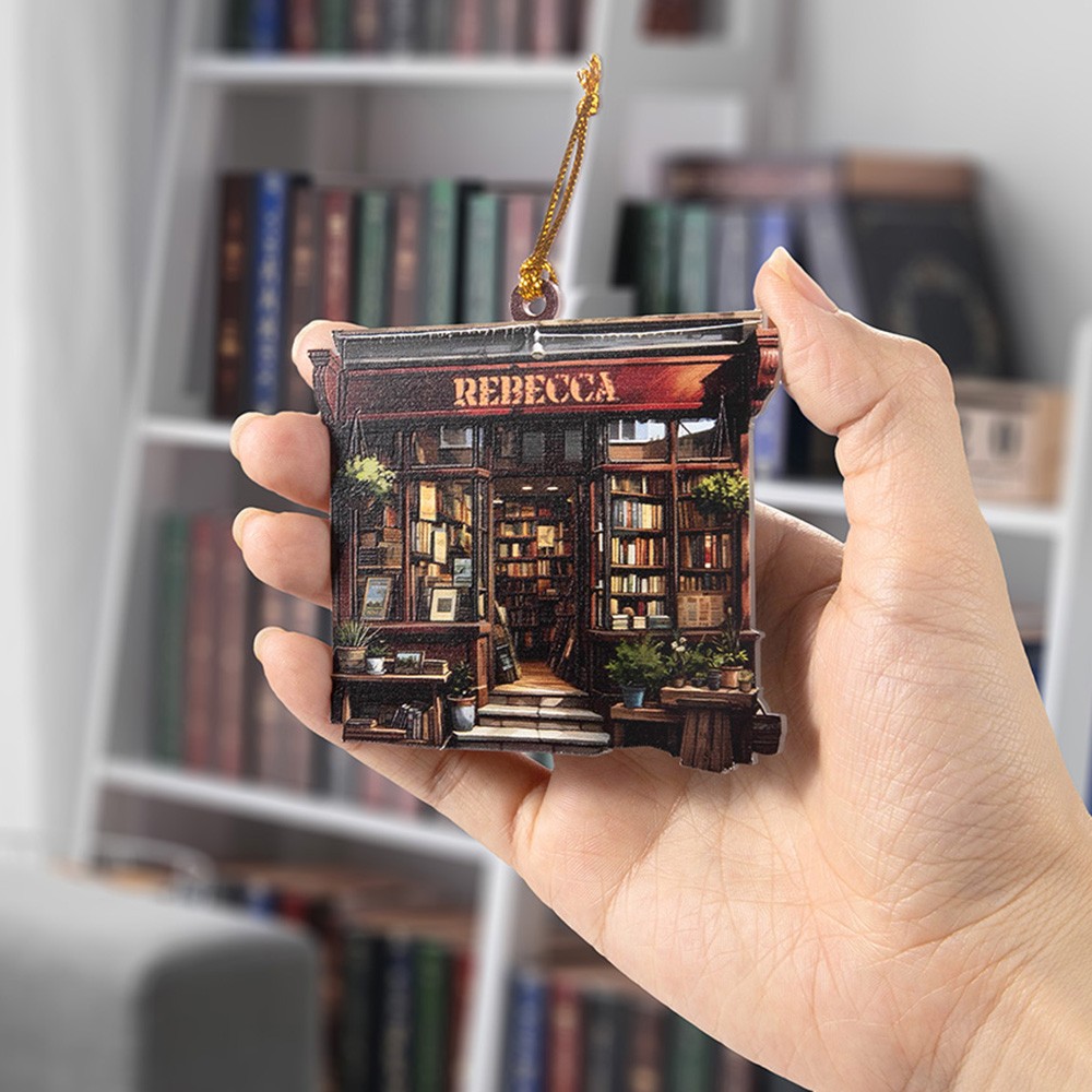 bookish ornament