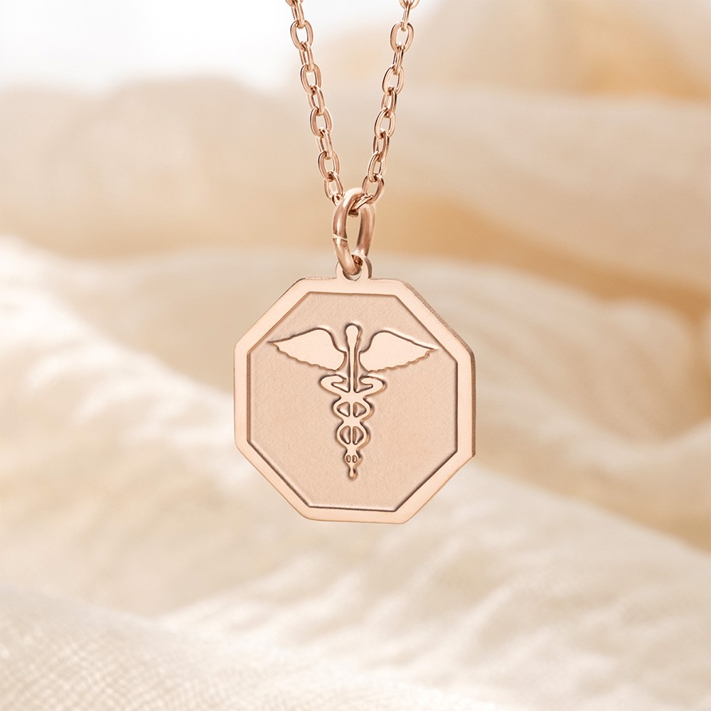 Medical Symbol Necklace For Women
