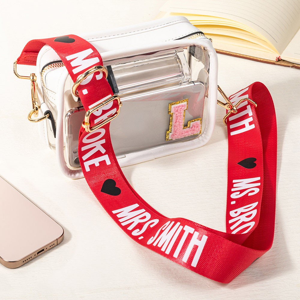 crossbody nylon cell phone strap
