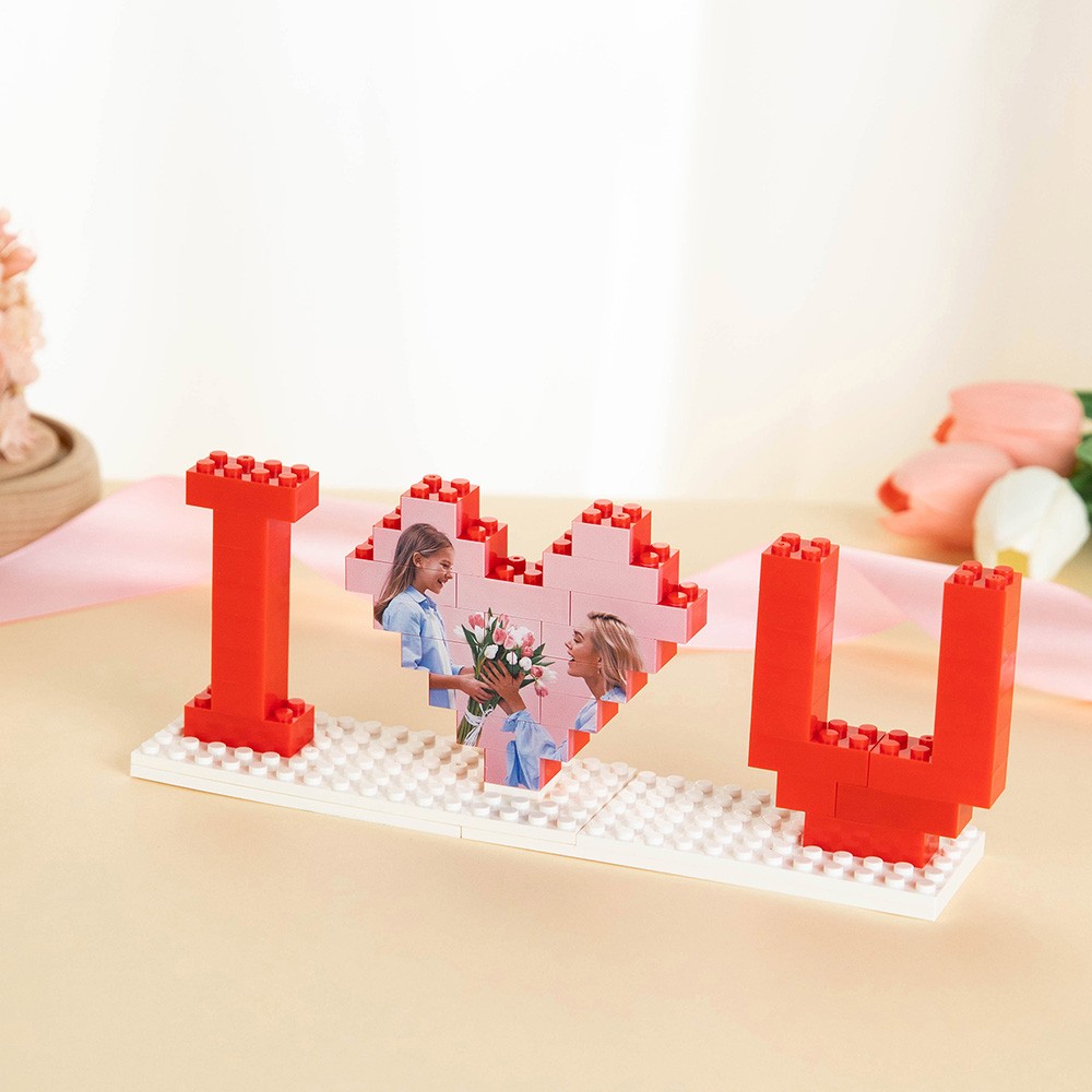 Photo bulding blocks puzzle
