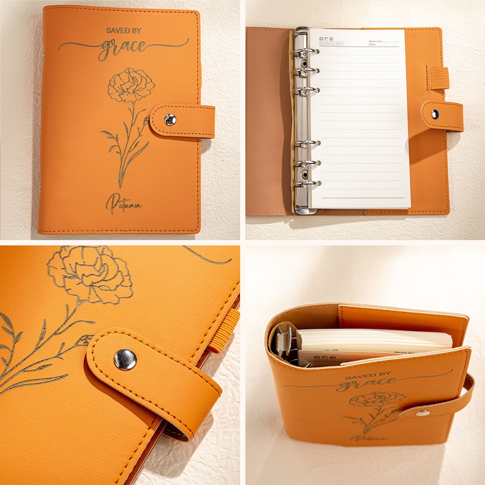 notebook with name