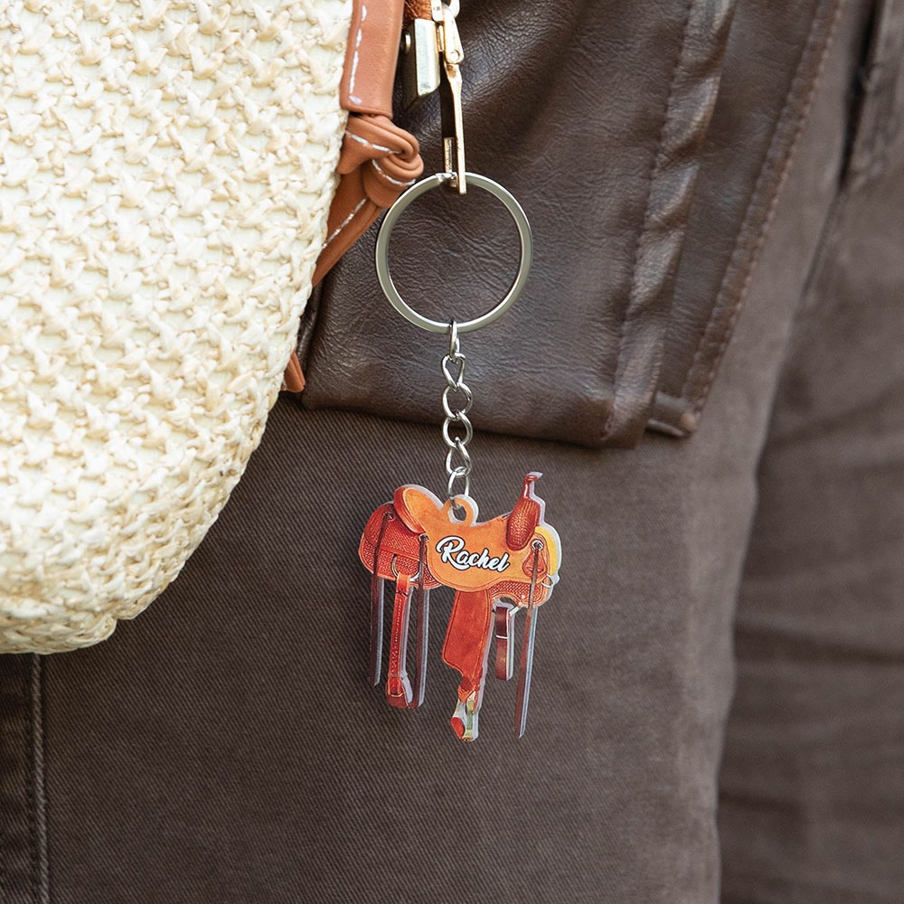 Horse keychain