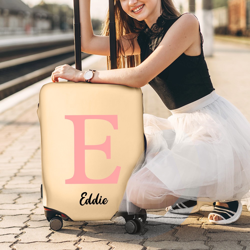 custom luggage wrap