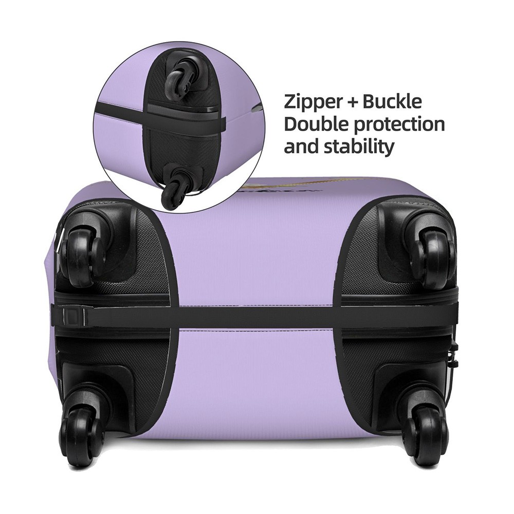 initial suitcase protector