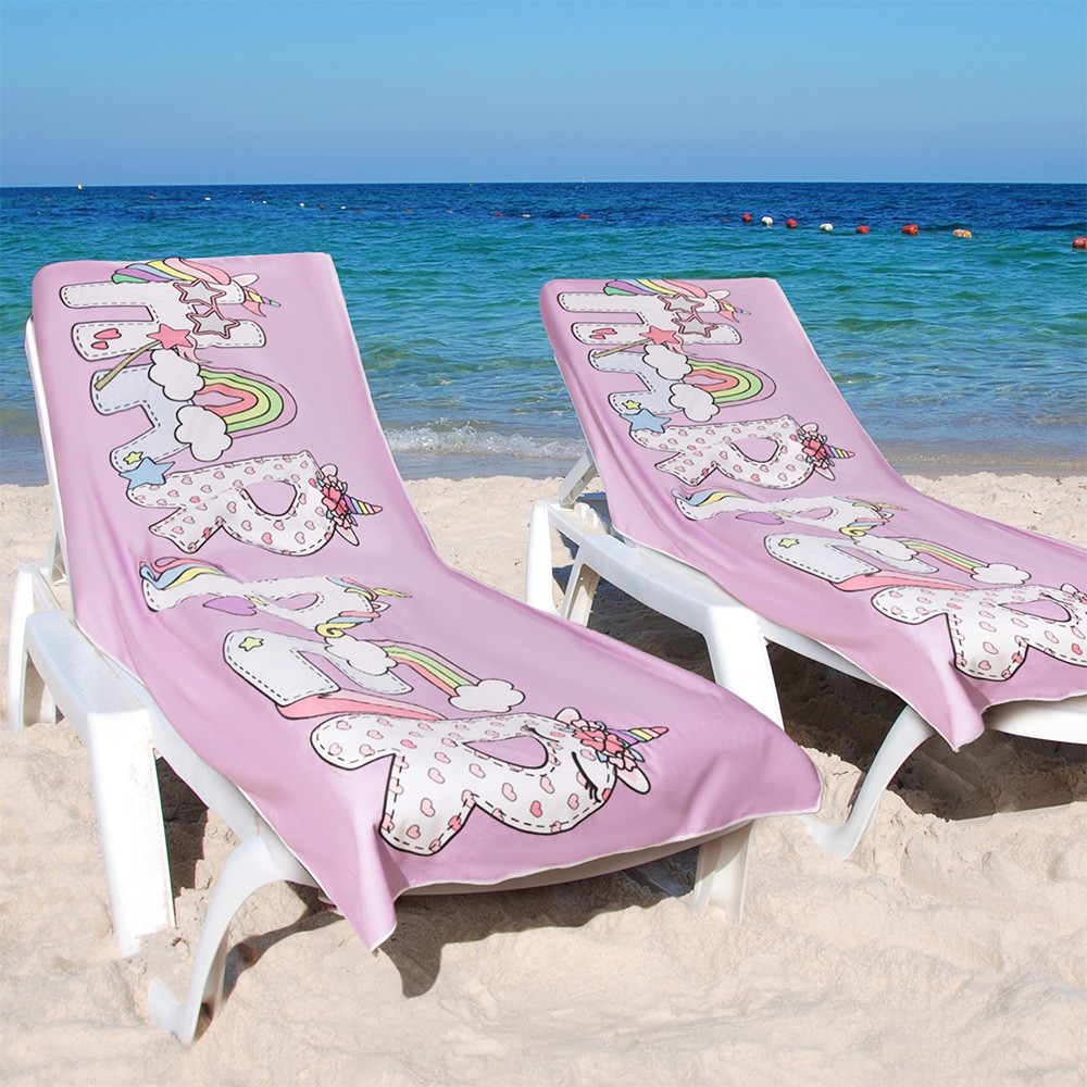 Unicorn beach towel