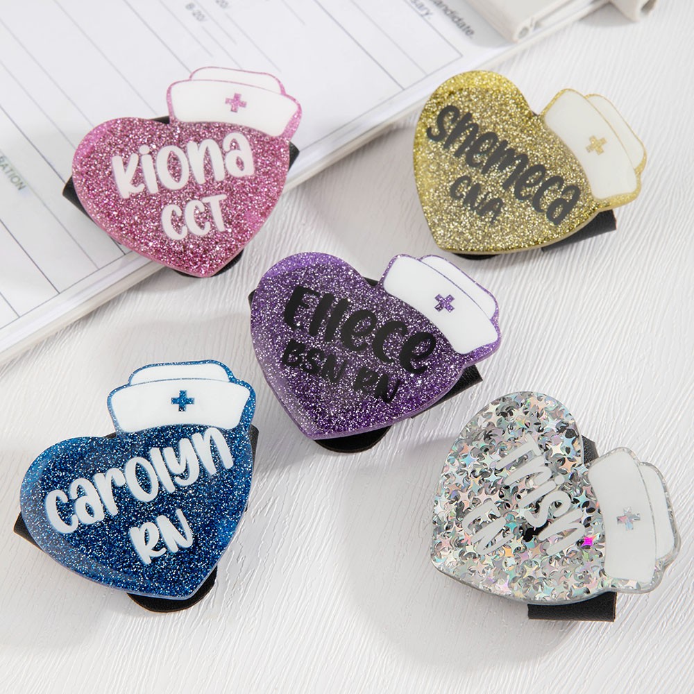Stethoscope Personalized Name Tag