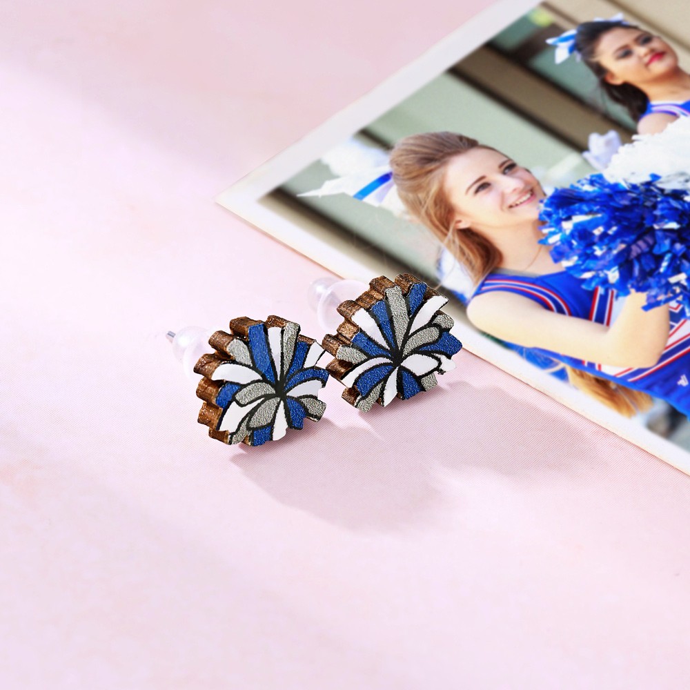 cheer earrings