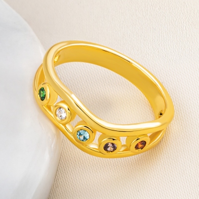 Multi-stone Rings for Women