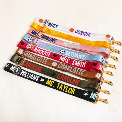 Crossbody Phone Strap with Name