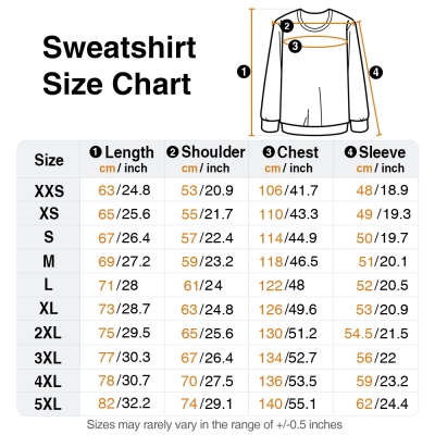 sweatshirt size