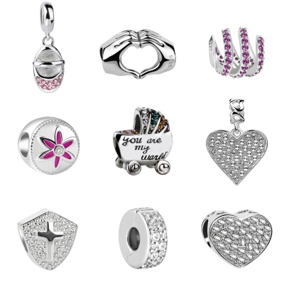 Charm Gift Sets Sterling Silver for Mother's Day