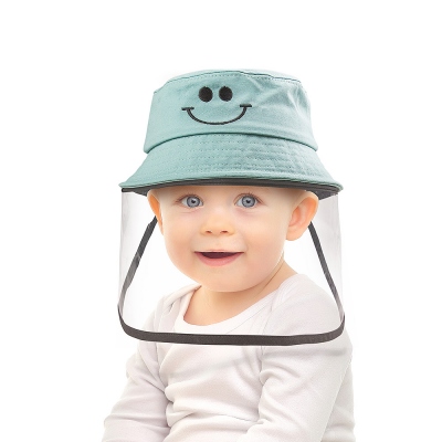 Baby Hat with Removable Full Face Shield