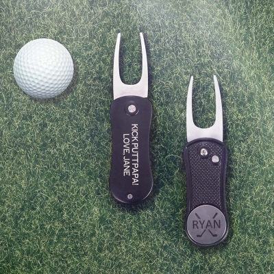 Custom Golf Ball Marker Divot Tool for Men's Gift