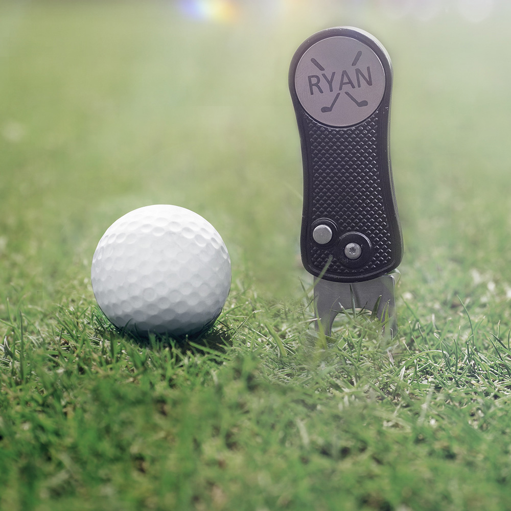Ferramenta de marcador de bola de golfe personalizada para presente masculino
