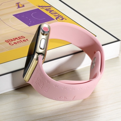 Personalized Laker Kobe Championship Apple Watch Band