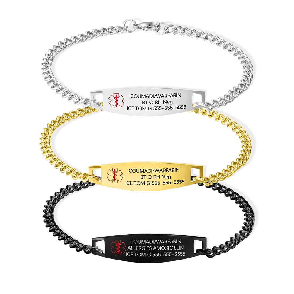 Bracelet d'identification personnalisé : fabrication et impression de bracelets  d'identification