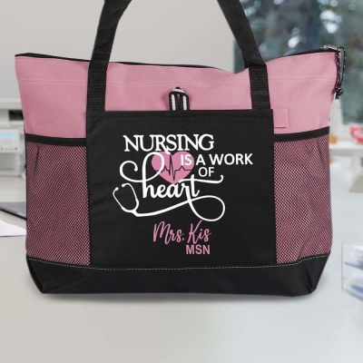 Cosblank Krankenschwester-Tragetasche – Groß, Wasserdicht, Mit Reißverschluss | Geschenk Für CNA, RN, LPN & Pflegestudenten