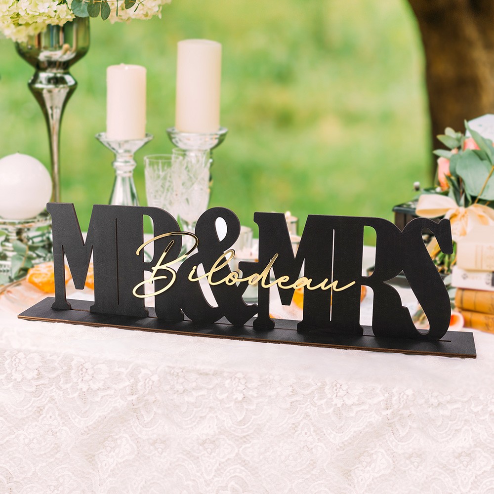 wedding sign