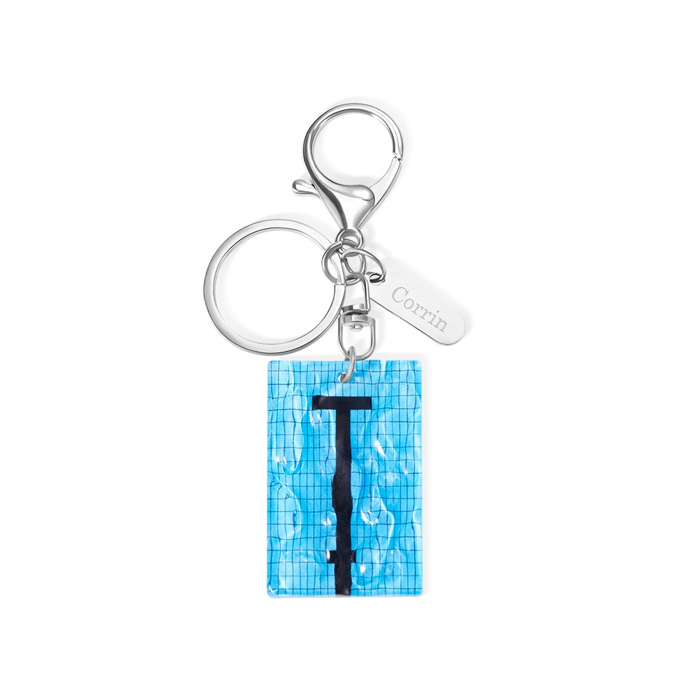 swimming pool keychain