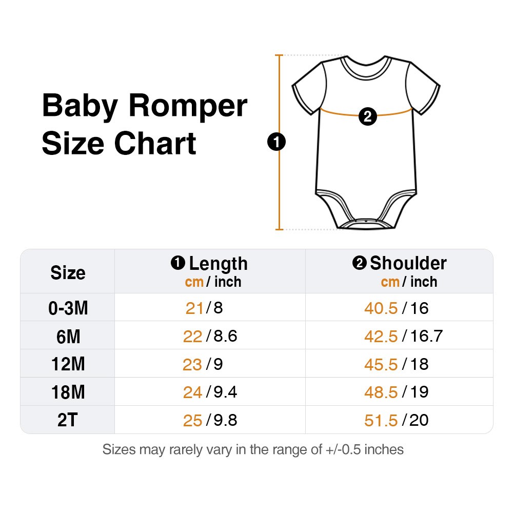 Baby Bodysuit Size