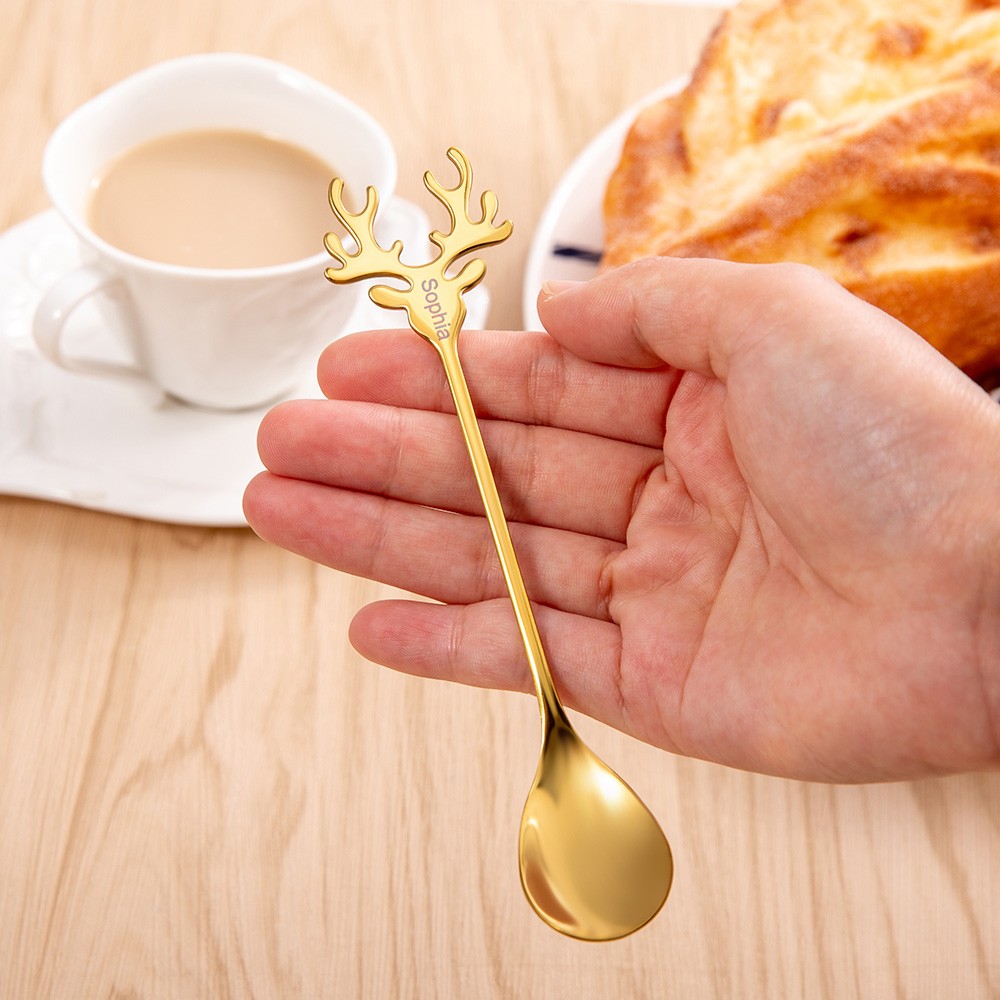 reindeer tea spoon