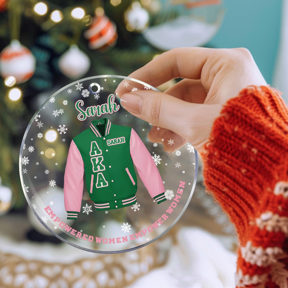 personalized Christmas ornament