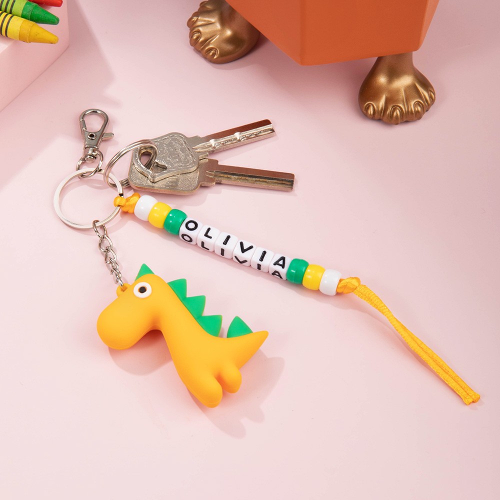 dinosaur keychain