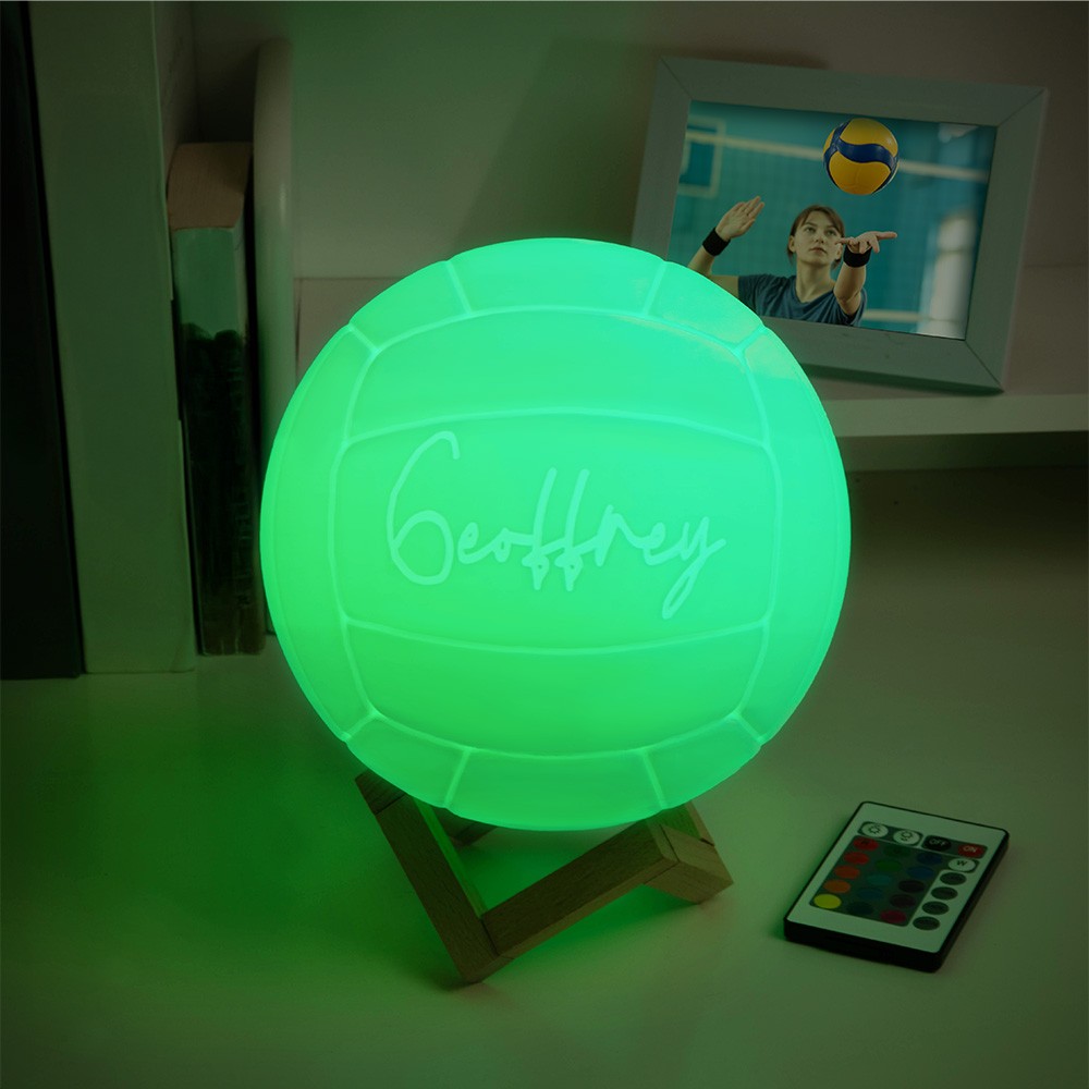 Volleyball Night Light with Remote