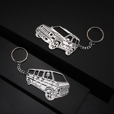 Personalized Car Keychain in Any Model