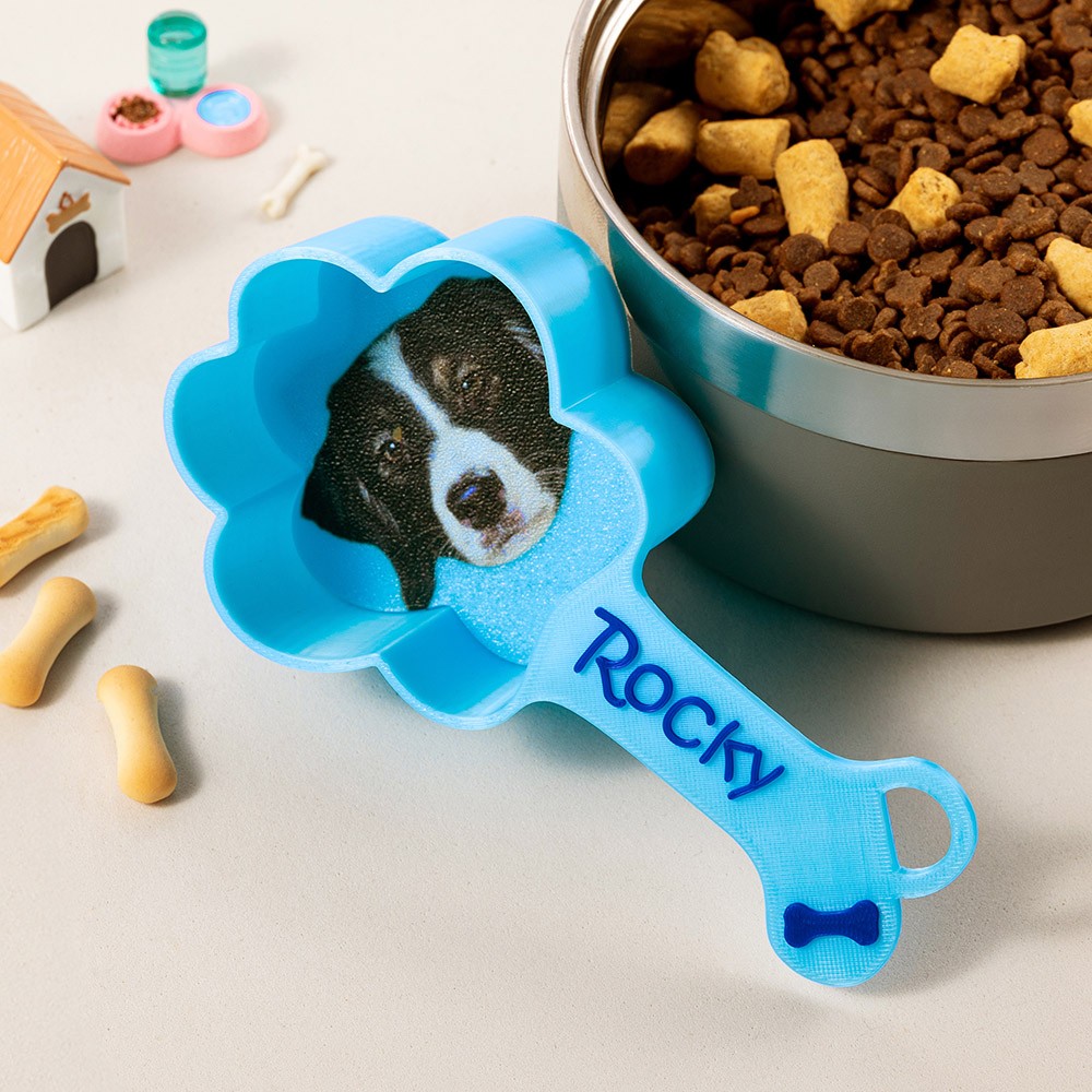 Personalized Paw Dog Food Scoop