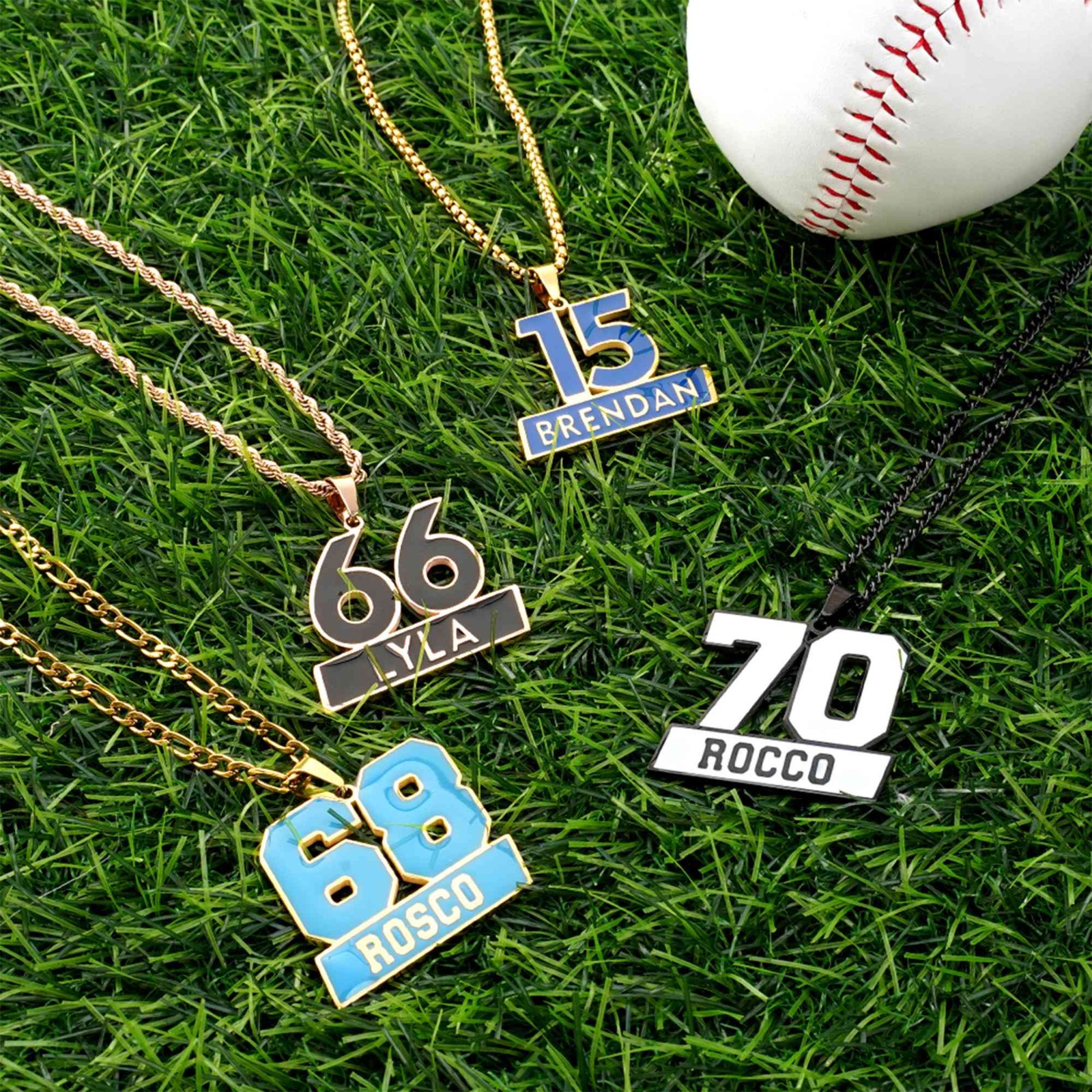 Number necklace