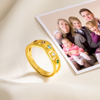 Family Birthstone Ring