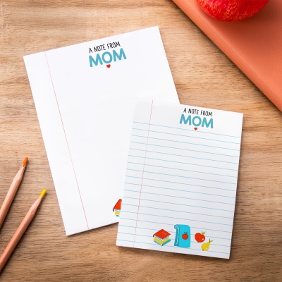 Personalized Name Teacher Notepad, Note-Taking Planner, Office School Supplies, Teacher's Day/Back to School/Appreciation Gift for Teachers/Educators