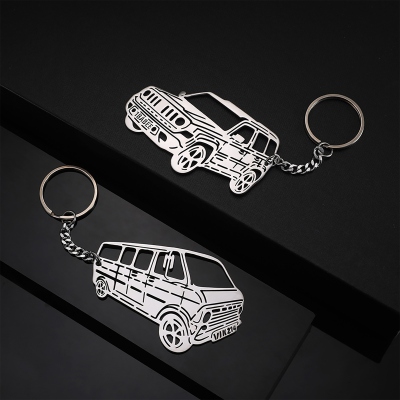 Personalized Car Keychain in Any Model