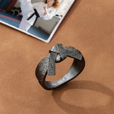 black belt ring