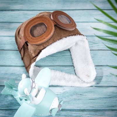 Custom-designed Aviator Hat for Kids 