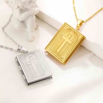 photo locket necklace