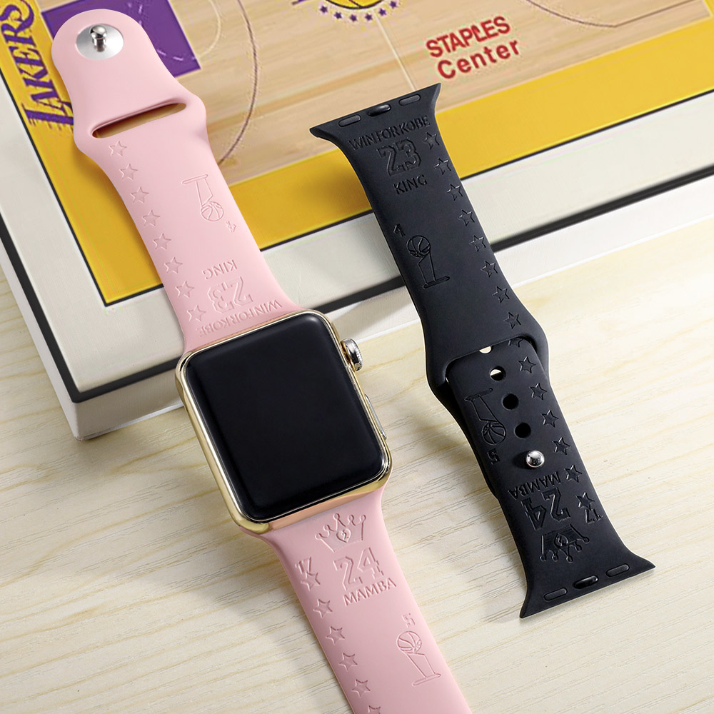 Laker Kobe Championship Apple Watch Band personalizada