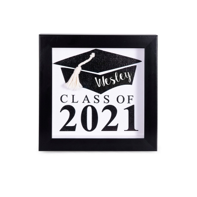 Personalisierte Klasse von 2021 Abschlussfotorahmen